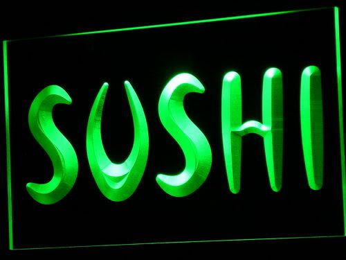 Sushi Bar Japan Food Display
